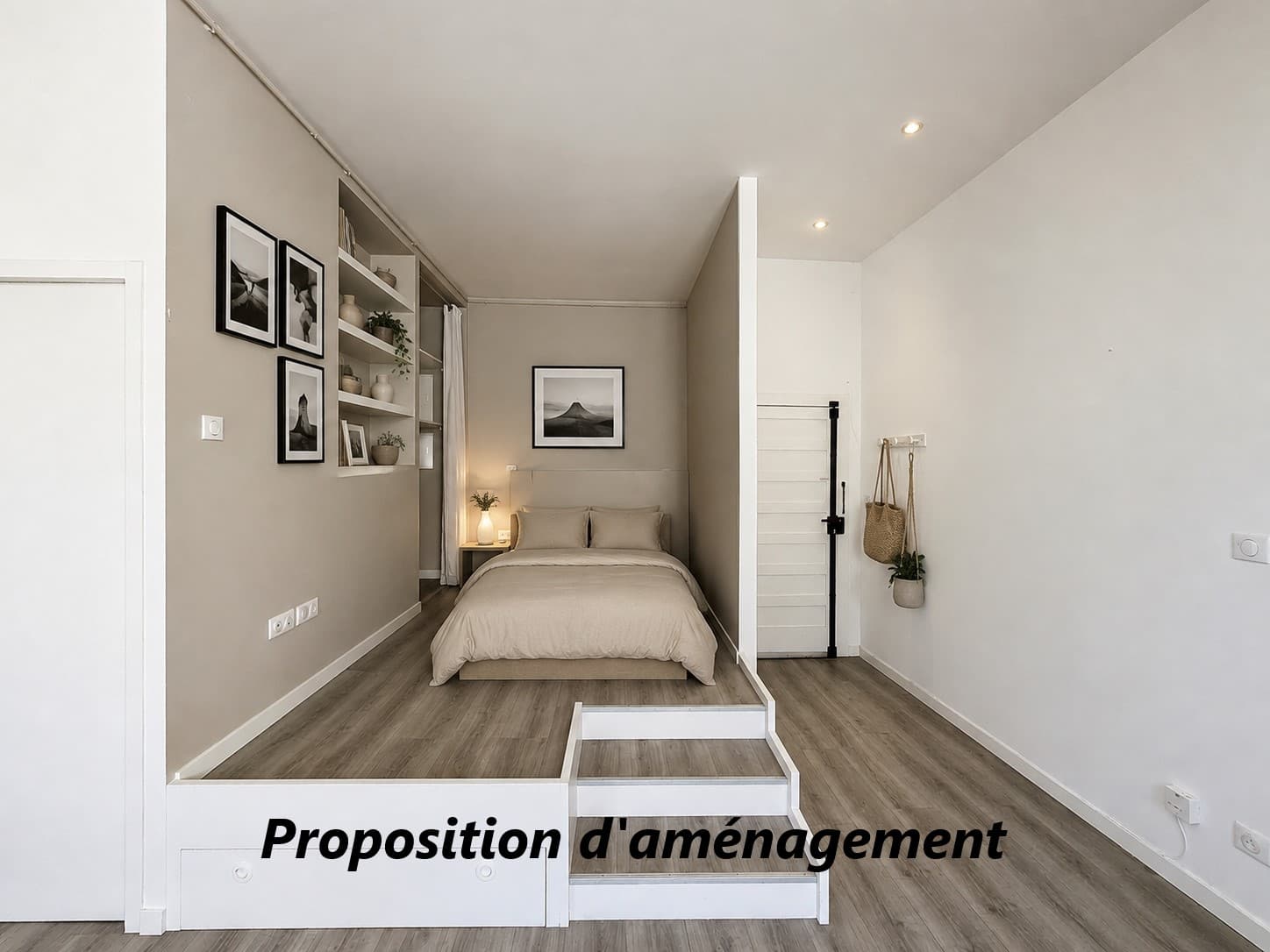 Studio lumineux, dernier étage, Vieux-Lyon- Saint Georges - Photo 4