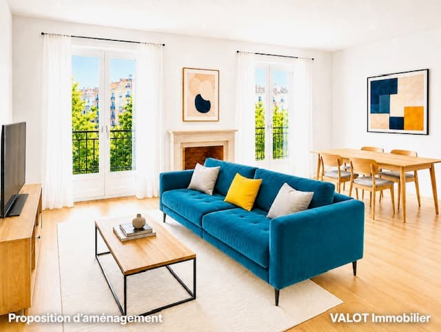 Appartement 72 m² lumineux Bords de seine - Photo 3