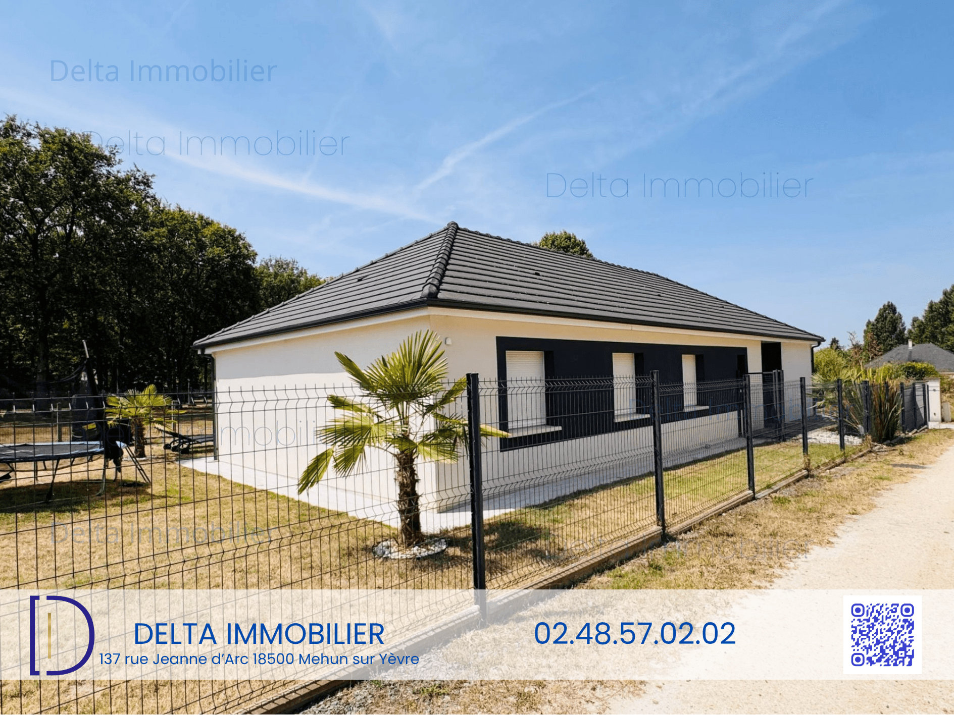 Méreau maison de plain pied 3 chambres avec garage & jardin - Photo 9