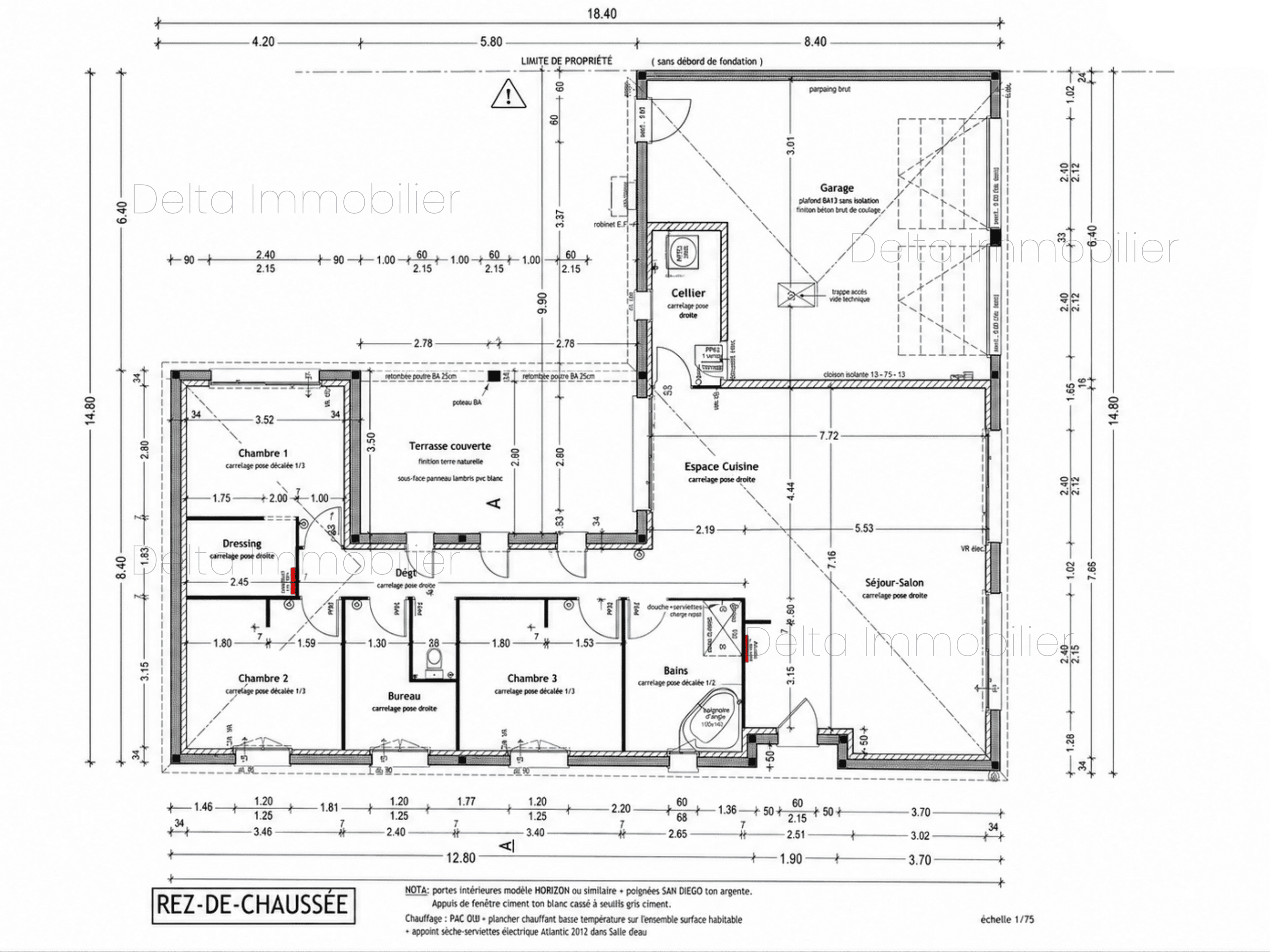 Méreau maison de plain pied 3 chambres avec garage & jardin - Photo 10