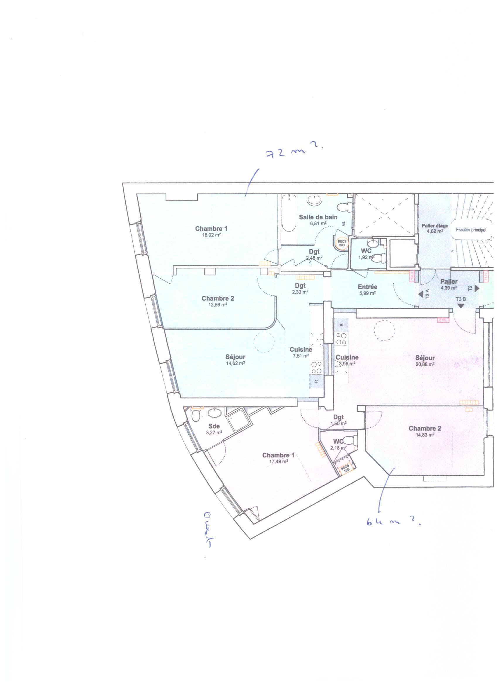 Bel appartement 3 pièces 71 m2 à 150 mètres du Métro La Muette - Photo 2