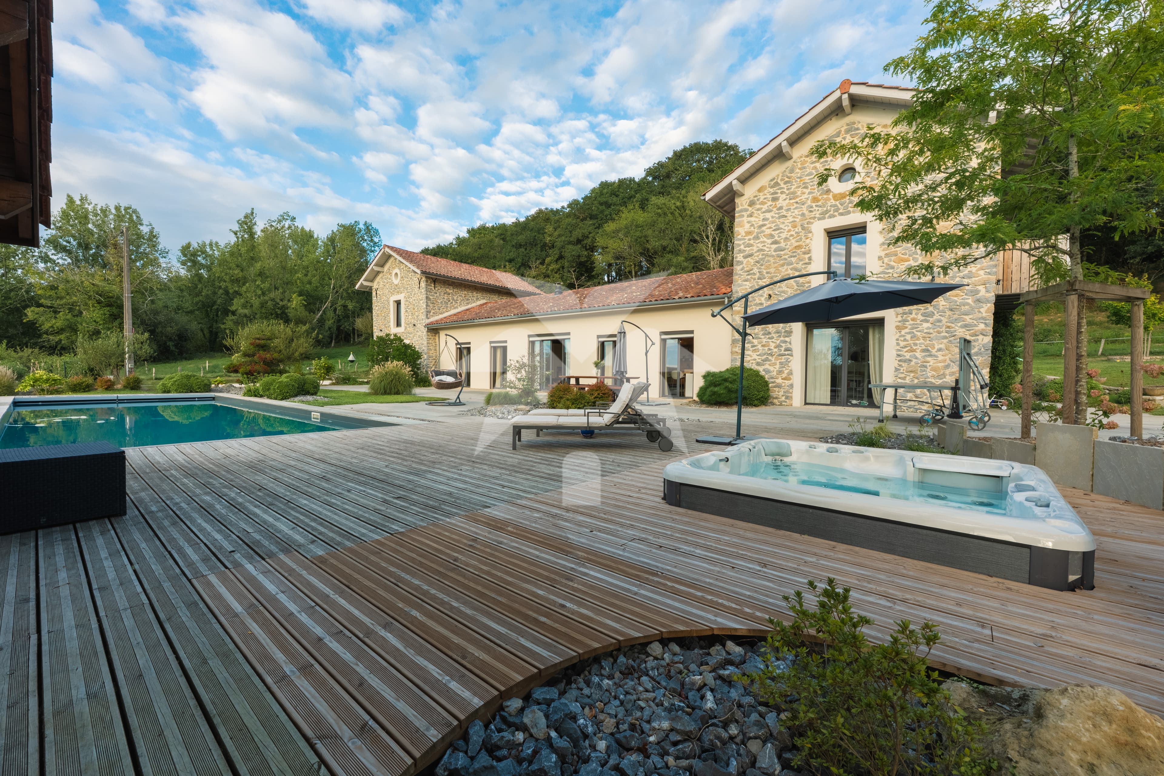 Aux portes du marais d'Orx - un domaine de deux maisons - Photo 2