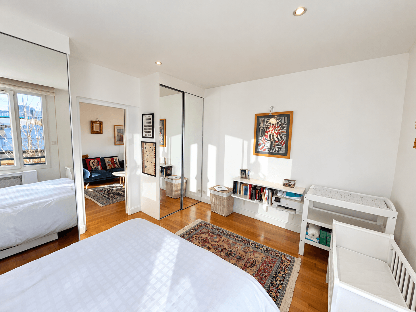 Neuilly Saint-James - appartement baigné de lumière, vue dégagée - Photo 7