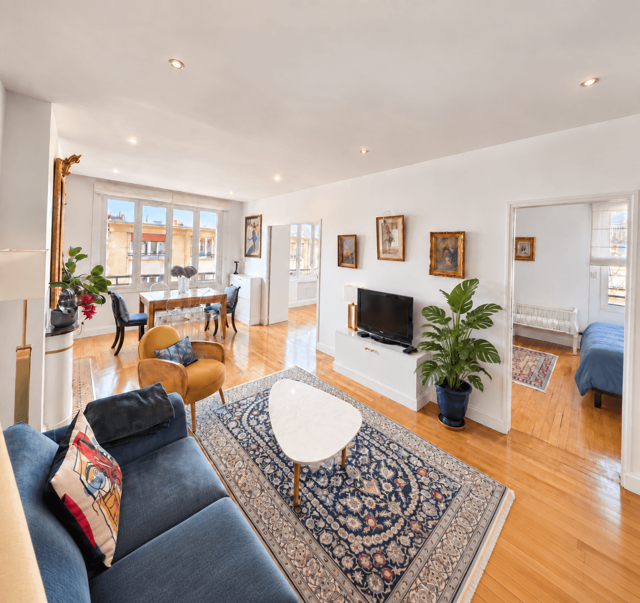Neuilly Saint-James - appartement baigné de lumière, vue dégagée - Photo 6