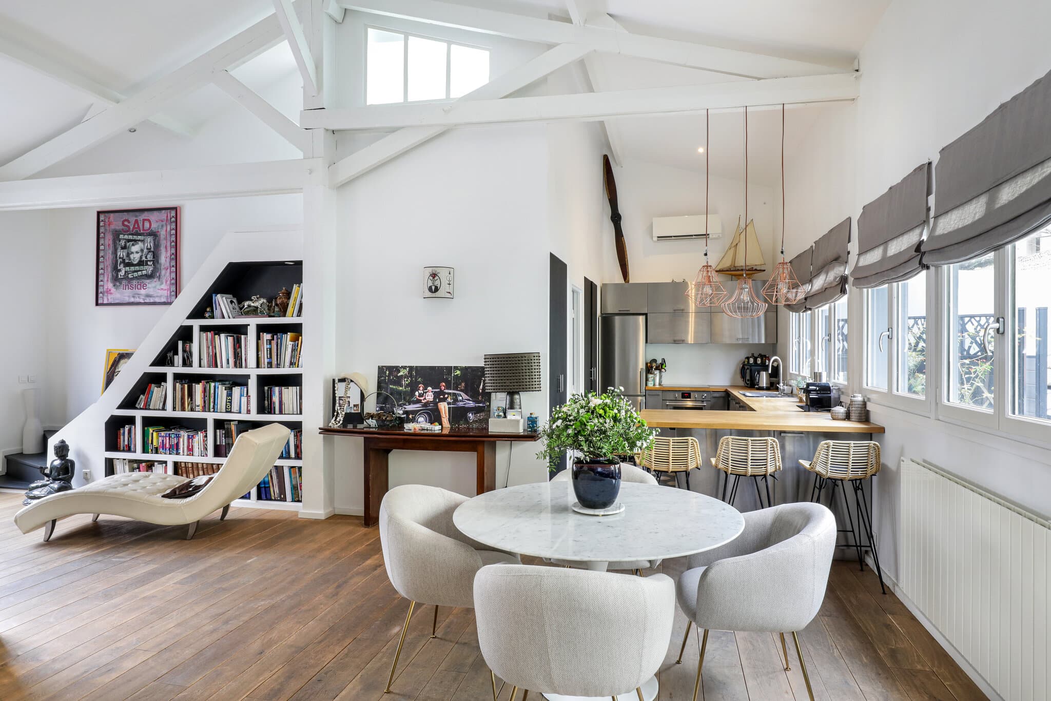 LOFT FAMILIAL D EXCEPTION AVEC TERRASSE DE 37 m2 CENTRE VILLE - Photo 5