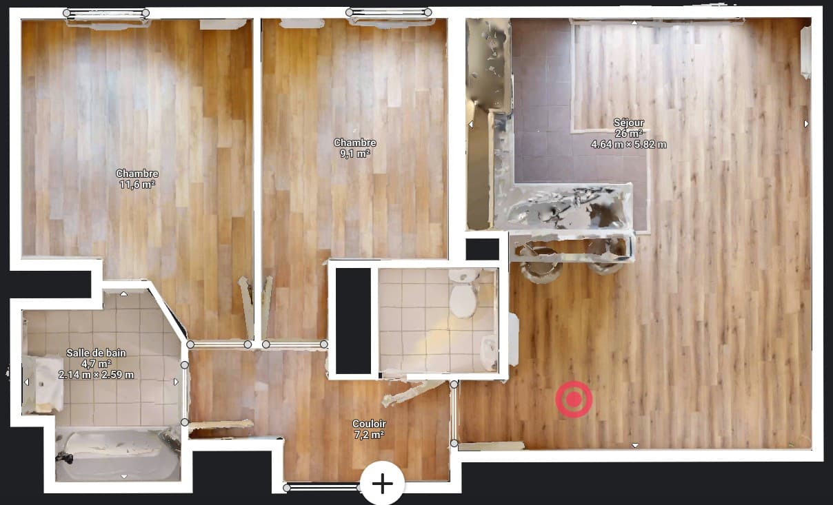 T3 avec jardin privatif de 60m², terrasse, parking privé - Photo 10